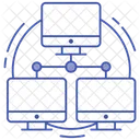 Lokales Netzwerk LAN Netzwerk Computernetzwerk Symbol