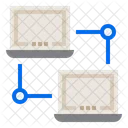 LAN Verbindung Netzwerk Datenbank Symbol