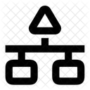 LAN Warnung Symbol