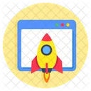Lancamento Web Inicializacao Inicio Ícone