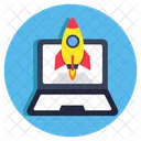 Lancamento Online Foguete Online Missil Online Ícone