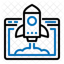 Lançamento on-line  Ícone