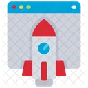 Lançamento on-line  Ícone