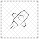 Lancement De Fusee Fusee Vaisseau Spatial Icône