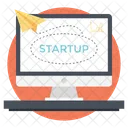 Startup Lancement Site Web Icon