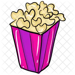 Lanches de cinema  Ícone