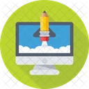 Lancio sul web  Icon