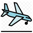 Airplane Arrival Land Icon