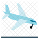 Airplane Arrival Land Icon