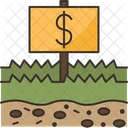 Land Value Sale Icon