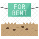 Land Rent Field Icon