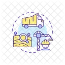 Land choice  Icon