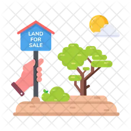 Land Sale  Icon