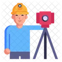 Land Surveyor  Icon