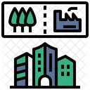 Land Use Forest Coexistence Allocate Resource Production Factor Icon