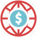 Globale Wahrung Geld Finanzen Icon