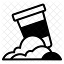 Landfill Trash Garbage Icon
