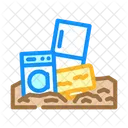 Landfill Electronic E Icon