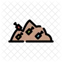 Landfill Dump Disposal Icon