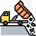 Landfill Garbage Dump Icon