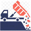 Landfill Garbage Dump Icon
