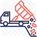 Landfill Garbage Dump Icon