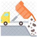 Landfill Garbage Dump Icon