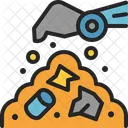 Landfill Waste Land Dump Icon