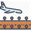 Landing Plane Aircraft Icon