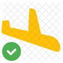 Landing Airplane Aircraft Icon