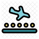 Landing Transport Aircraft Icon