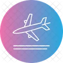 Landing Airplane Plane Icon