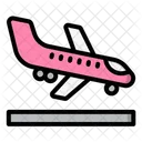 Landing Plane Flight Icon