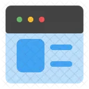 Landing Page Content Web Page Icon