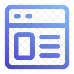 Landing Page  Icon
