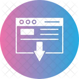 Landing Page  Icon