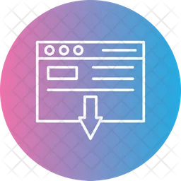 Landing Page  Icon