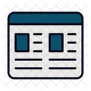 Landing Page Content Web Page Symbol