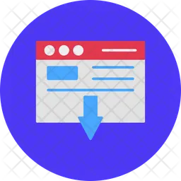 Landing Page  Icon