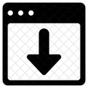 In Page Landing Page Lead Capture Page Icon