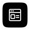 Landing page  Icon