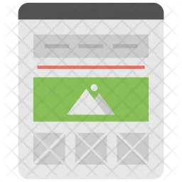 Landing Pages  Icon