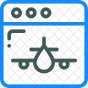 Seite Zielseite Zielseite Symbol