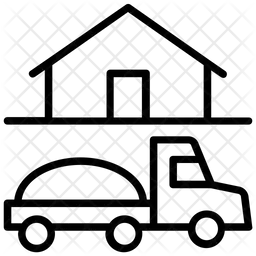 Ländliches Gebiet  Symbol
