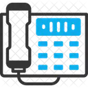 固定電話、電話、電話 アイコン