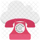 Cloud Landline Telephone Phone Icon