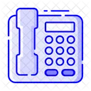 Landline Telephone Telecommunication Icon