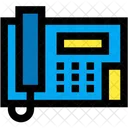 Landline Telephone Communication Icon