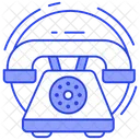 Landline Vintage Phone Old Communication Icon