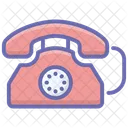 Landline Telephone Telecommunication Icon